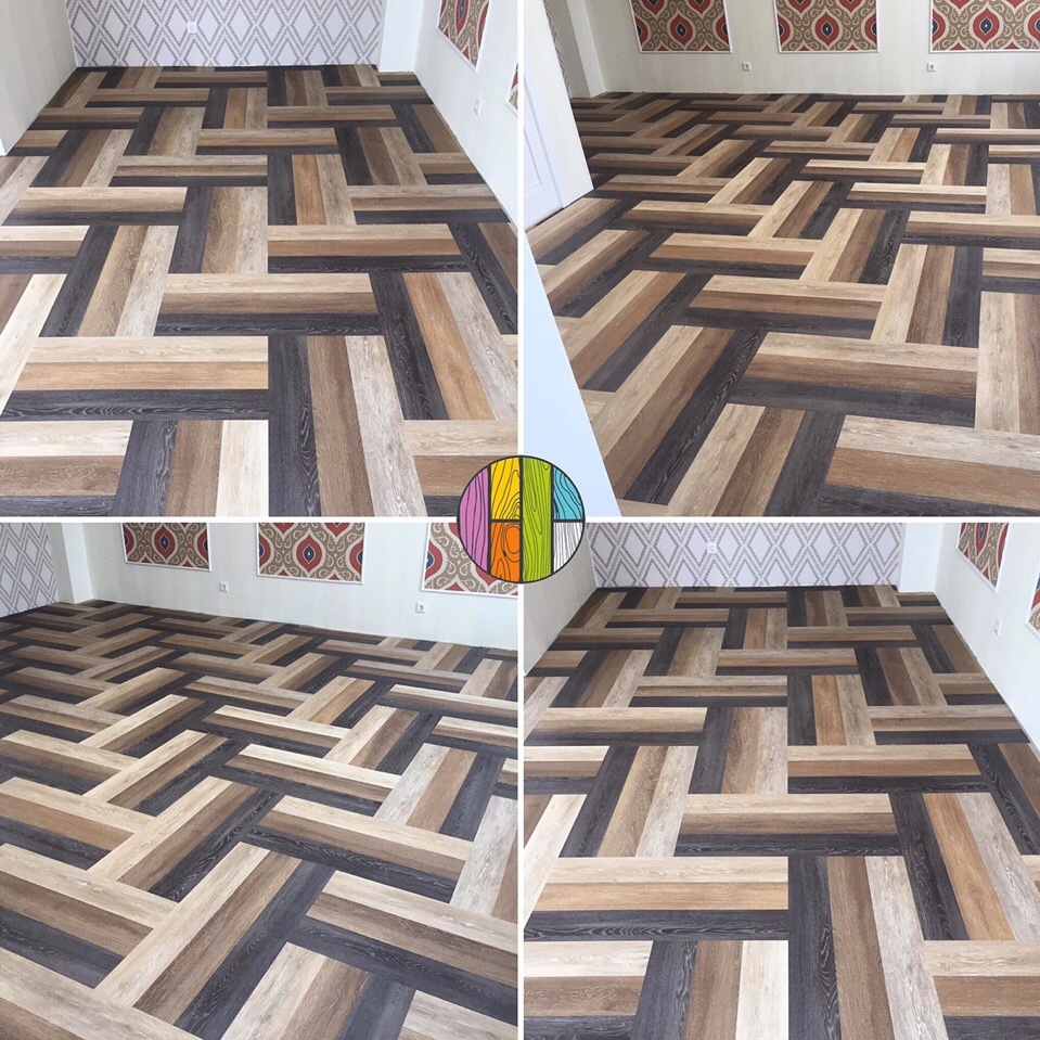 Укладка ПВХ плитки